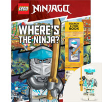 LEGO® NINJAGO®: Where’s the Ninja? Search & Find Book with Minifigure