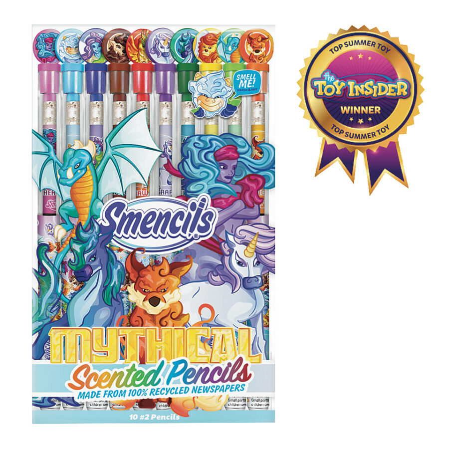 Smencils Pencils, Scented, No. 2, Bubble Gum