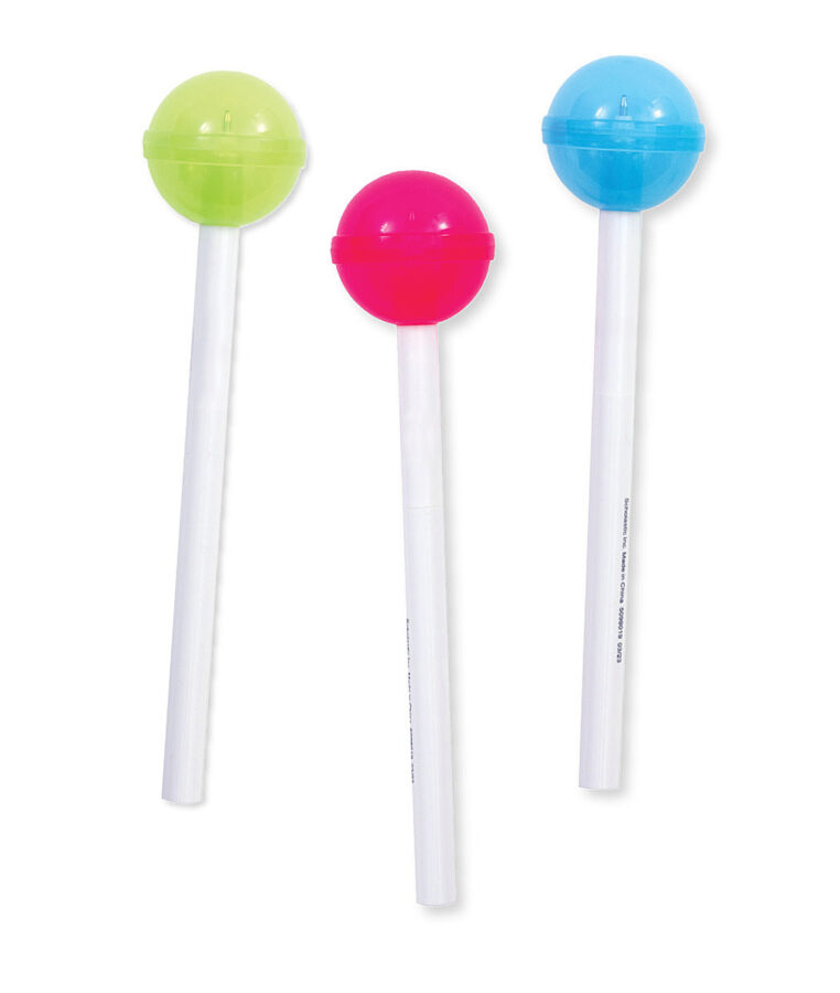 Scented Lollipop Pens (12 ct.) (Incentive & Prize) | Scholastic