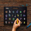 PicassoTiles® Magnetic 2-in-1 Alphabet & Freestyle Drawing Board