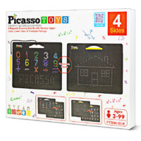 PicassoTiles® Magnetic 4-in-1 <br>Freestyle Drawing Boards (2 pcs.)<br>
