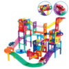 PicassoTiles® Magnetic 2-in-1 Marble Run & Racing Track (108 pcs.)