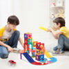 PicassoTiles® Magnetic 2-in-1 Marble Run & Racing Track (108 pcs.)