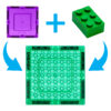 PicassoTiles® Magnetic Brick Tile & Building Bricks (1016 pcs.)