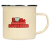I Heart the Book Fair Enamel Mug