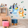 Bluey and Bingo Peel-and-Stick Wall Decals