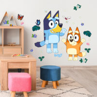 Bluey and Bingo Peel-and-Stick Wall Decals