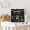 Student of the Week/Birthday Chalkboard Sign