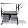 Mobile Work Table with Storage