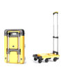 Folding Luggage Cart (Yellow)