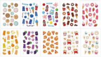 Fun Food-Scented Stickers