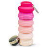 Pink Ombré Collapsible Water Bottle