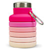 Pink Ombré Collapsible Water Bottle