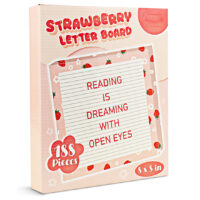 Strawberry Letter Board
