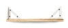 17&quot; Wall-Mounted Wood Shelves (3 ct.)