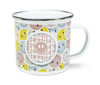 Teacher Smiley Face Enamel Mug