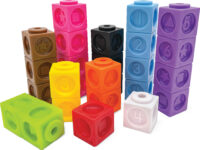 Numbers and Shapes Connecting Cubes (100 pcs.)