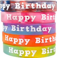 Happy Birthday Wristbands (10 ct.)
