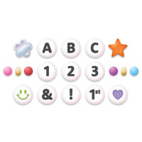 Friendship Beads Circle Letters