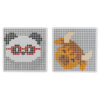 Heat and Fuse Melty Beads: Panda and Highland Cow