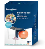 Orange Balance Ball Chair