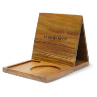 Save My Spot Wooden Book Holder