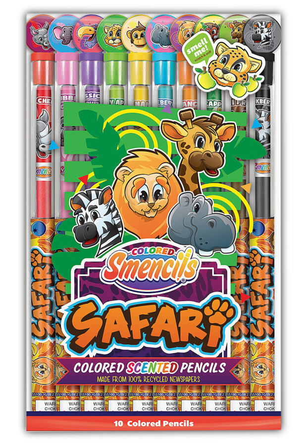 Smencils Graphite Pencils (Package of 10 scents)