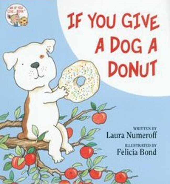if you give a dog a donut stuffed animal
