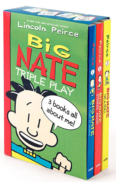 Big Nate Triple Play Box Set by Lincoln Peirce - Boxed Set ...