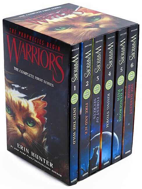 Warriors Boxed Set &#40;1-6&#41;&#58; The Complete First Series&#58; The Prophecies Begin