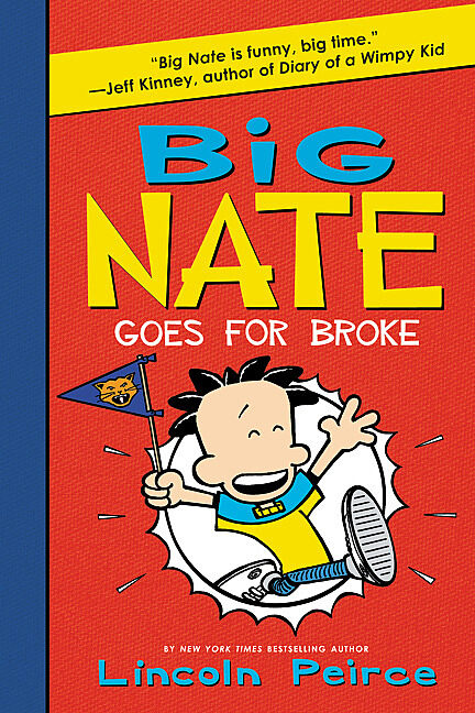 BIG NATE, DIARY OF A WIMPY KID, Captain Underpants, Book Lot 12 Books