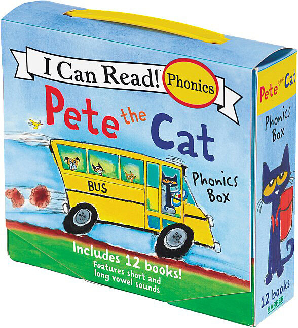 Pete The Cat Phonics Box Set By James Dean Boxed Set The
