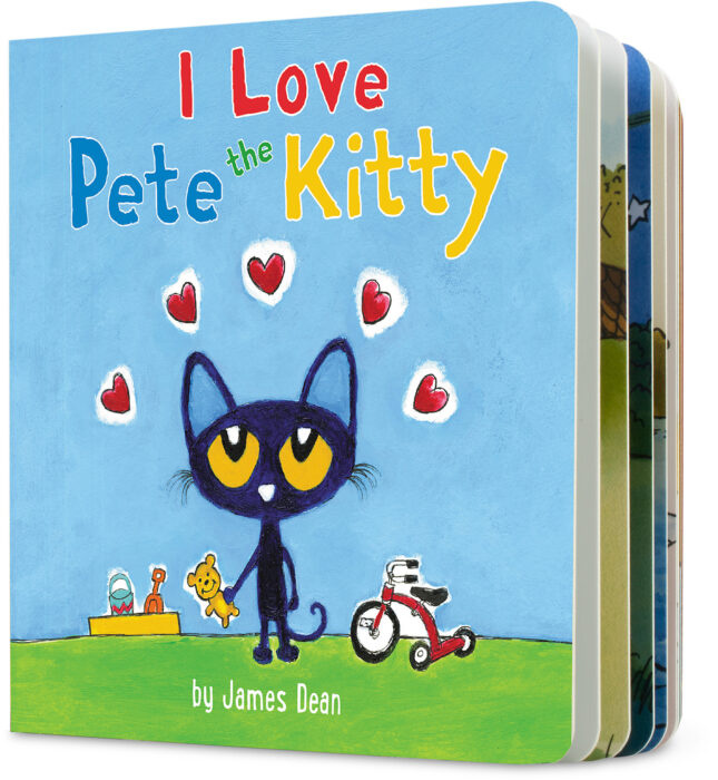 I Love Pete The Kitty Board Book By James Dean Board Book The