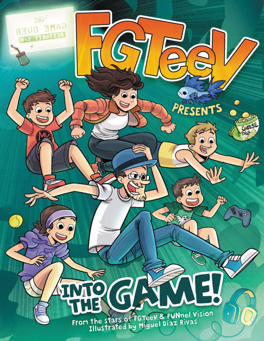 Fgteev Presents Into The Game By Fgteev Paperback Book The