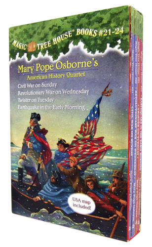 Magic Tree House Volumes 21-24 Boxed Set: American History Quartet