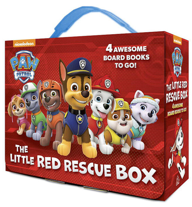 paw patrol canvas boxes