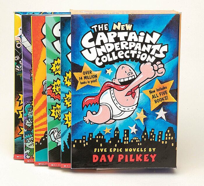 captain underpants collection books