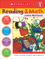 Reading and Math Jumbo Workbook Grade 1