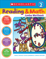 Reading and Math Jumbo Workbook Grade 2