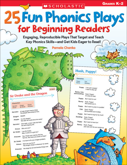 25 Fun Phonics Plays for Beginning Readers by Pamela Chanko | The