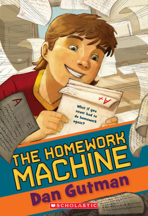 The homework machine characters image
