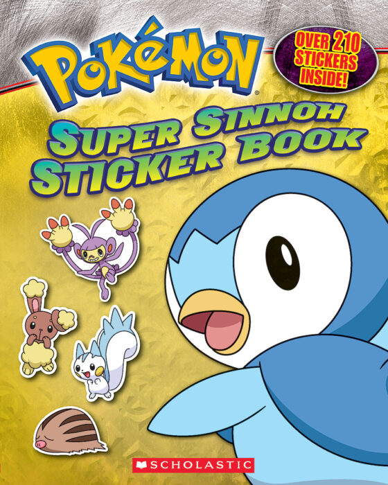 Pokemon Super Sinnoh Sticker Book By Scholastic Paperback Book The Parent Store