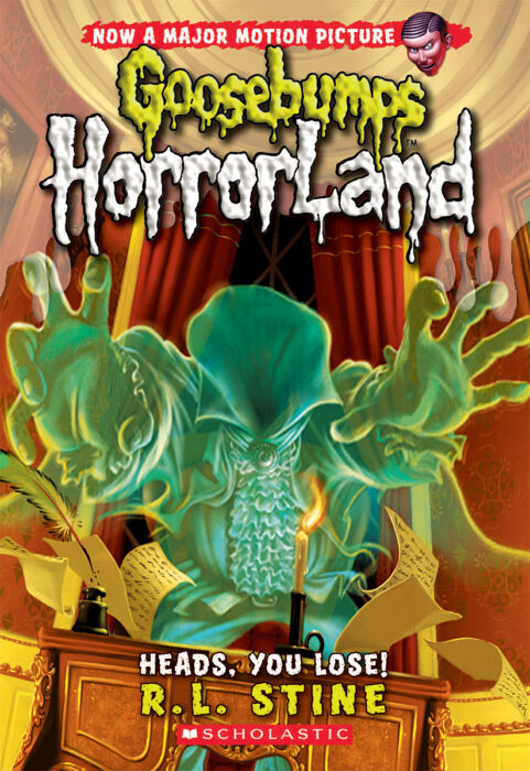 洋書 Lessons in Terror R.L. Stine Goosebumps HorrorLand #15: Heads, You Lose! by R. L. Stine | The