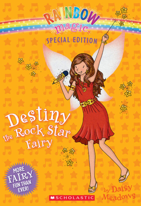 Rainbow Magic Special Edition Destiny The Rock Star Fairy By