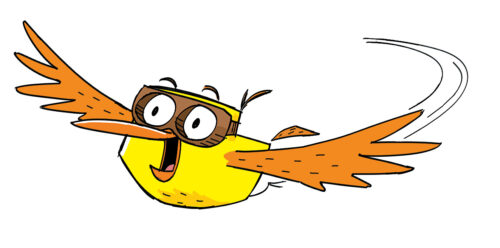 Bird & Squirrel on the Run (Book #1)