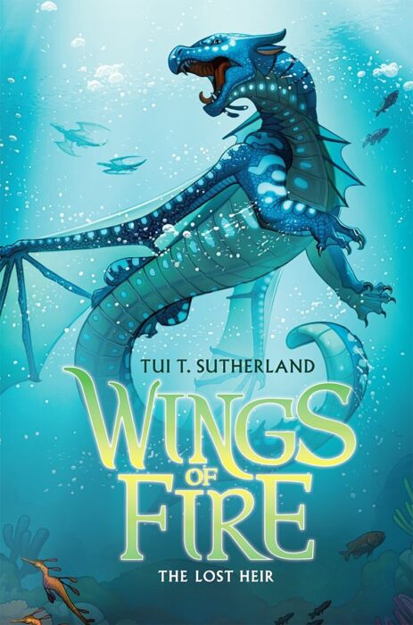Wings of Fire #2: The Lost Heir by Tui T. Sutherland - Paperback Book