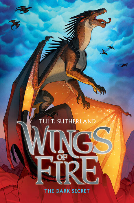 Wings of Fire #4: The Dark Secret by Tui T. Sutherland - Paperback Book