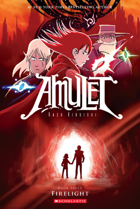 サファイアのアミュレット/Sapphire Amulet トレジャーパック Amulet #7: Firelight by Kazu Kibuishi | The Scholastic Parent Store