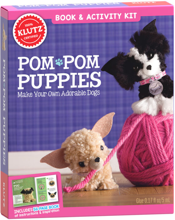 Klutz Pom Pom Puppies By Editors Of Klutz Art And Craft Kit The Parent Store