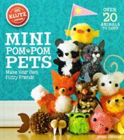 Klutz Mini Craft Set of 3: Sew Mini Treats, Sew Mini Animals, Mini Bake Shop, Myriads Drawstring Bag